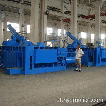 Jarolla ka ho iketsa Factory Hydraulic Steel Scrap Metal Compactor